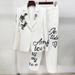 2026 Early Spring New Style Celebrity Fashion English Letter Embroidered Sequin Suit Jacket And Trousers Set (Two Pieces)_ecoleips.com