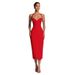 Women's Slim Fit Sleeveless Halter Neck Dress European American Style Solid Color Casual mid Length Spring Summer New Wholesale_ecoleips.com