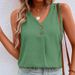 Aria Basics Aria Basics European And American 2023 Spring/Summer New Cross-Border Women's Solid Color Casual Simple Camisole Top_ecoleips.com