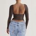 Women's Clothing Women's Elegant Slim Fit Knitted Top Round Neck Long Sleeve Autumn/Winter Y2K Long Sleeve For Formal & Casual_ecoleips.com