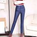 Women’S High-Waisted Thermal Pants – Thick Fleece-Lined Winter Trousers, Slim Fit, Stretch-Free (Plus Sizes 2xl-6xl, Black/Navy/Wine)_ecoleips.com