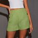 Women's Sleeveless Textured Vest And Shorts Set Two Piece Suit_ecoleips.com