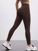 Casual Style Women's Yoga Pants Are Thin And High Elastic, Solid Color, High Waist, Hip Lift, Daily Commuting Exercise_ecoleips.com