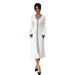 Women's Clothing Long Sleeved Hip Wrapped Elegant Knit Dress With Long Sleeves & V-Neck – Slim Fit, Stretchable, And Stylish For Women_ecoleips.com