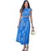 Women's Clothing Women's Fashionable Casual Printed Resort Style Long Dress Two Piece Set Hot Selling Clothing_ecoleips.com