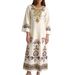 Women's Clothing Robe Dubai Printed Beaded Hot Diamond Embroidery Dress_ecoleips.com