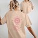 Women's Casual Round Neck Short Sleeve T-Shirt Multi-Color Solid Loose Fashionable Sports Top_ecoleips.com