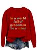 Crew Neck Sweater New Comfortable Top_ecoleips.com