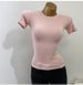 Women's Basic Lightweight Modal round Neck Short Sleeve T-Shirt Slightly Sheer Sexy Fitted Top New Style for 2021_ecoleips.com