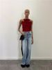 K Women's New Fashion Style Versatile Slim Fit Casual Jeans Pants_ecoleips.com