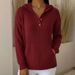 Autumn/Winter Women's Knit Hooded Casual Fashion Top_ecoleips.com