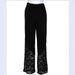 Women's Clothing Plus Size Women's Lace Patchwork Wide Leg Casual Pants Comfortable Fit Plus Size Women's Clothing Popular_ecoleips.com