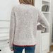 Women's Clothing Sweetheart Knit Sweater - Winter Valentine's Day Semi-Turtleneck Pullover For Women_ecoleips.com