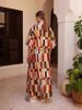 Freeacy Women's Casual Linen Blend Maxi Dress 2026 Summer Multicolor Plaid Collared Belted Shirt Dress For Holiday & Daily Wear_ecoleips.com