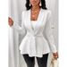 Women's New Thickened Slim Fashion Jacquard Suit Jacket_ecoleips.com