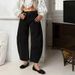 Women's Clothing Loose Casual Pants Slim Stretch Harem Pants Hot Girl Style Wide Leg Pants_ecoleips.com