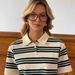2025 Summer New Retro Color Block Striped Polo Shirt Cross-Border European And American Style Loose Short Sleeve T-Shirt_ecoleips.com