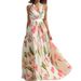 Women's Clothing Fashion Sling Print Beach Holiday Style Dress Female_ecoleips.com