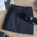 Elegant Solid Color Woolen For Women, Gray Short S, 2025 Autumn/Winter Korean Style Simple Versatile A-line Pencil_ecoleips.com