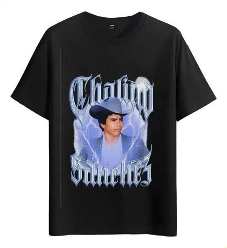 Women's T-Shirts Tshirt Muscle Freaks Chalino Sanchez Portrait Style T-shirt_ecoleips.com