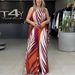 Women's Clothing Positioning Printing Long Sleeved Top Wide Leg Pants Fashionable Two Piece Suit_ecoleips.com