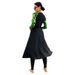 Muslim Swimsuit Women's Beach Sun Protection Long Sleeve Midi Skirt Two-Piece Set_ecoleips.com