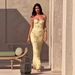 Women's 3D Floral Embroidered Backless Lace Up Halter Maxi Dress – Elegant Heavy Beaded Party Gown_ecoleips.com