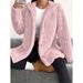Stylish Unisex Hooded Button-Up Cardigan - Soft Polyester Blend Long Sleeve Casual Outerwear For Men & Women_ecoleips.com