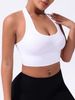 Women's Clothing Fine Thread Tight Sports Vest With Quick Drying Back And U Neck For Running And Fitness Yoga And Fitness Solid Color Small Vest_ecoleips.com