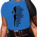 Summer European And American Cross-border Foreign Trade Plus-size T-shirt, Round-neck Casual Loose-fitting Short-sleeve_ecoleips.com