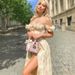 Best-Selling French Wholesale Foreign Trade Women's Clothing High-End Elegant Floral Fashionable Vacation Dress_ecoleips.com