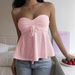 Women's High End Sweet And Spicy Style Strapless Vest Slim Fit Sleeveless Top Summer Clothing_ecoleips.com