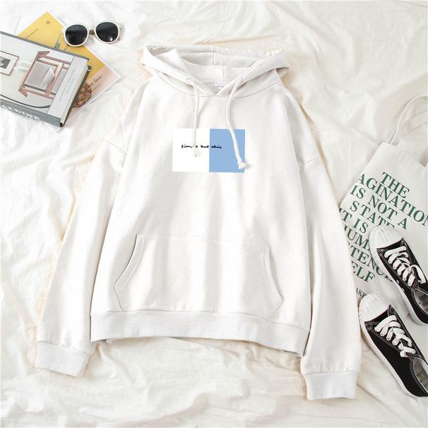 Spring And Autumn Thin 2020 Korean Version Dormitory Wear Four Or Six Friends Cartoon Loose Sweatshirt For Women_ecoleips.com