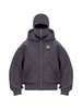 Women's Clothing Women's Long Sleeved Hooded Zipper Sports Jacket Autumn Winter Casual Loose Boyfriend Style Print_ecoleips.com