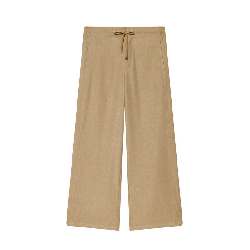 Women's Fashion Casual Loose Trousers And Coat Set European American Style Clothing Manufacturer Wholesale New Pocket Design_ecoleips.com