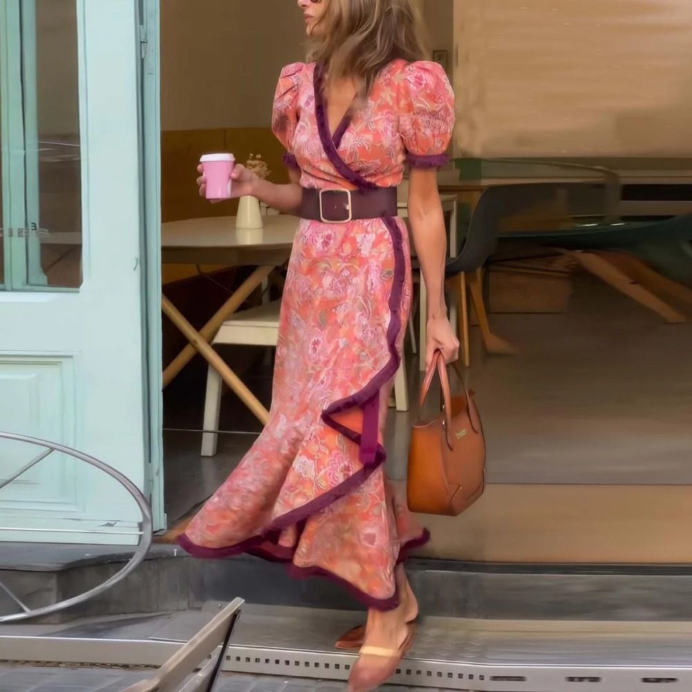 Women's Clothing Elegant Holiday Long Dress_ecoleips.com