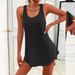 Summer Women's Solid Color U Neck Sleeveless Camisole Dress European And American Style I Shaped Casual Versatile Short Skirt_ecoleips.com