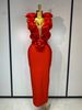 New Fashion 3D Flower Sleeveless Bodycon Bandage Dress Women Celebrity Elegant Party Club Luxury Birthday Dress Vestidos Z8GZ_ecoleips.com