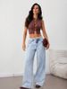 K New Women's Straight Leg Jeans For Jeans_ecoleips.com