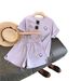 Smiley Face Print Women's Sportswear Set Short Sleeved Top And Shorts Slim Fit Korean Style Casual Two Piece Outfit For Students_ecoleips.com