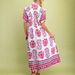 Summer New Arrival Women's Loose Printed Long Dress Short Sleeve Fashion European American Style Clothing_ecoleips.com