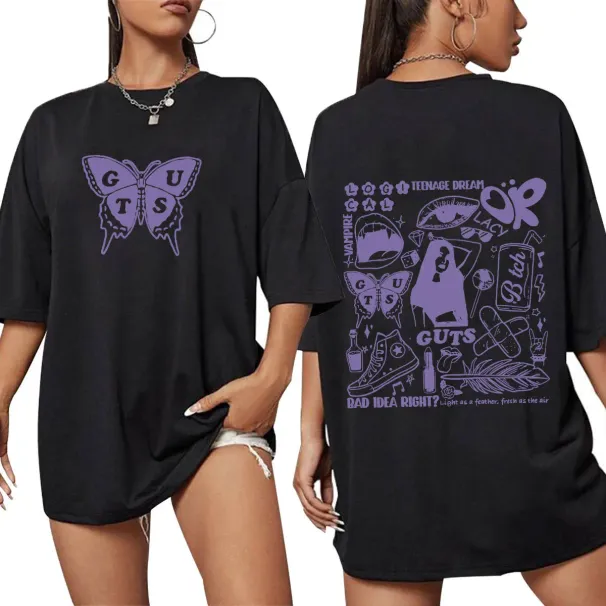 2025 Olivia Male Female Rodrigo Singer Cotton Clothes Fashion Short Sleeve O Neck Tees Unique Men Clothing Shirts Graphic Tee_ecoleips.com