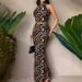 Women's Sexy Two Piece Set Halter Neck Top And High-Waisted Skirt Backless Import Export Foreign Trade Clothing_ecoleips.com