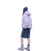 girl Girl 2025 Winter New 90% White Duck Ribbed Down Jacket Women Fashion Simple Hooded Short Thick Coat For Petite Figures_ecoleips.com