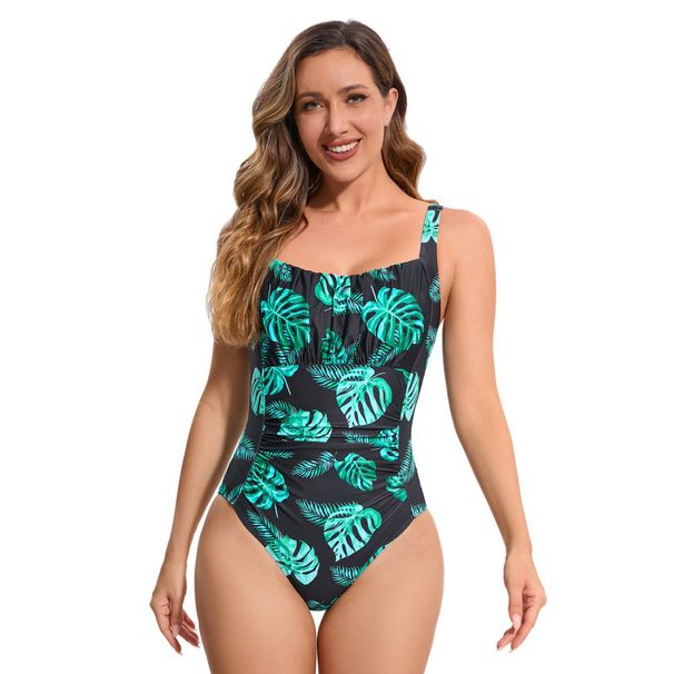 Women's Clothing Printed One Piece Swimsuit Women's Multi Color Swimsuit Sexy Bikini Bikini_ecoleips.com