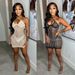 Women's Clothing Suspender Slim Fit Chest Wrap Rhinestone Dress Nightclub Dress_ecoleips.com