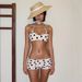 Women's Retro Polka Dot Bikini Set Halter Neck Tank Top + Solid Color Shorts Summer Vacation Hot Spring Sexy Beachwear_ecoleips.com