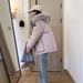 girl Authentic Clearance New Workwear Parka Down Cotton Jacket For Women Winter Thickened Warm Hooded Korean Style Petite_ecoleips.com