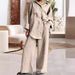 Women's Clothing Spring And Autumn Large Size Loose Long Sleeved Shirt Fashion Color Sports Suit_ecoleips.com