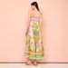 2026 Summer New European And American Cross-Border Independent Station Sexy Strap Elegant Printed High-Waisted Flared_ecoleips.com